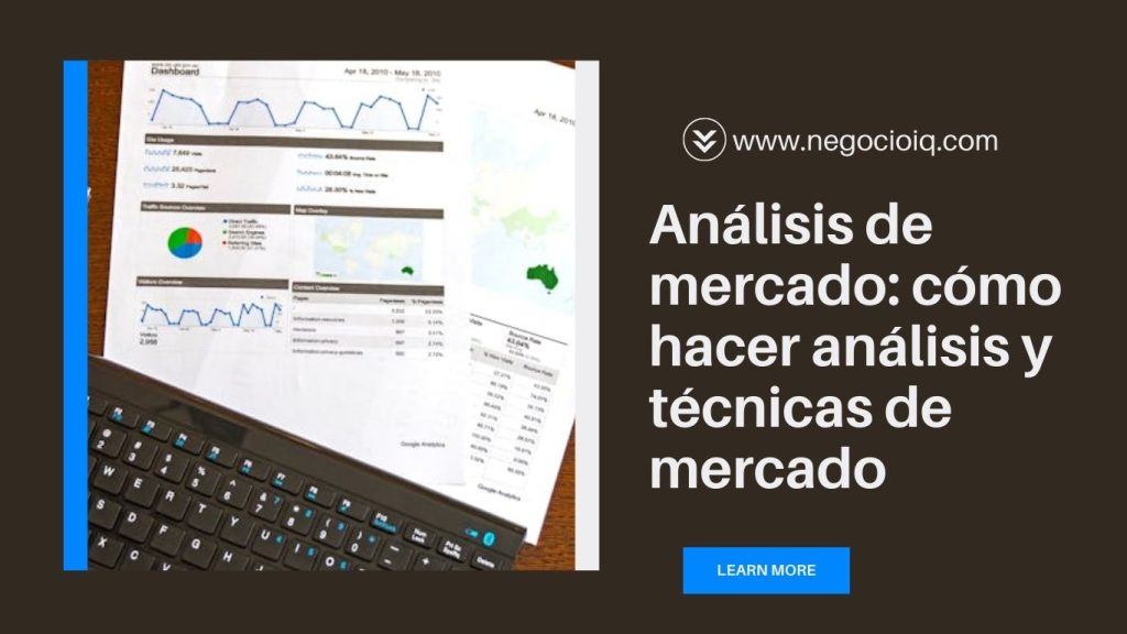 ómo hacer análisis y técnicas de mercado