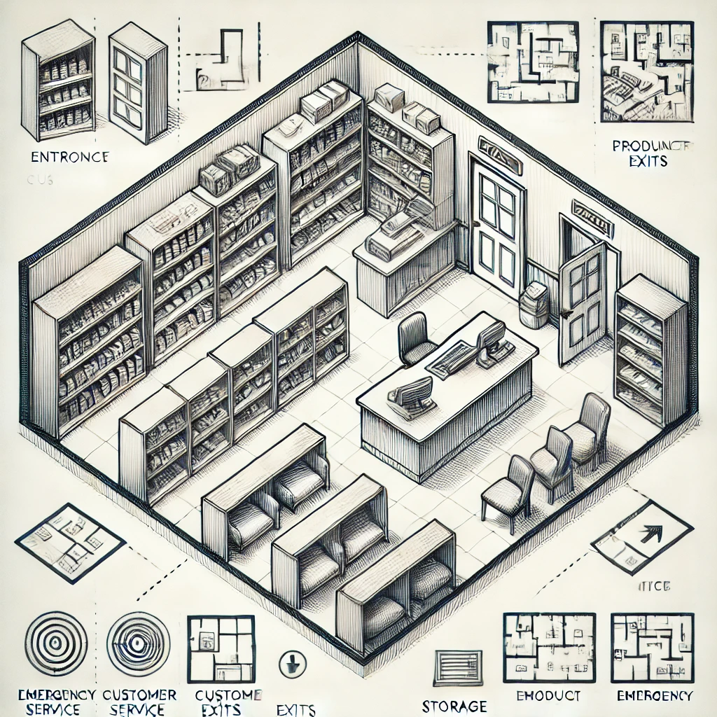 Cómo Hacer un Croquis de un Negocio Fácilmente