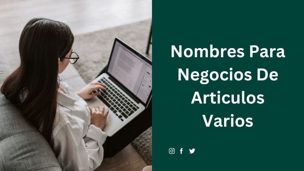 Nombres Para Negocios De Articulos Varios