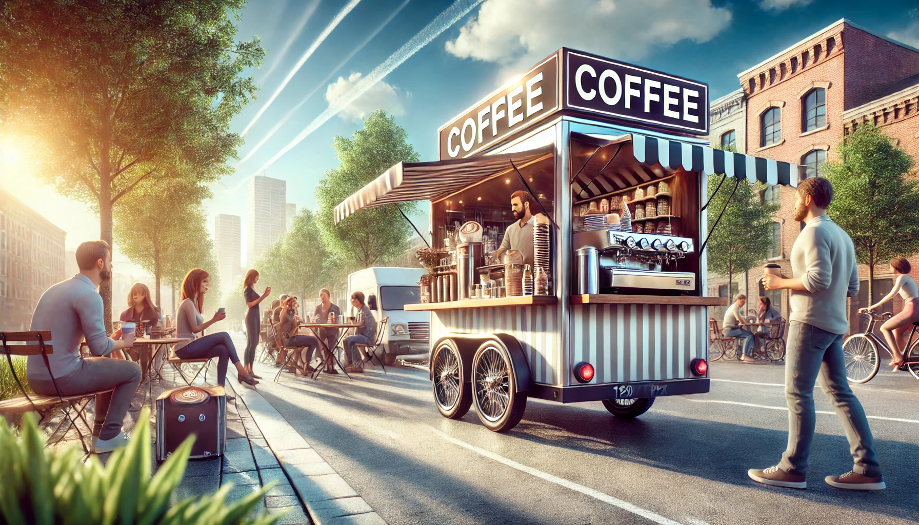 Negocio De Cafe Ambulante