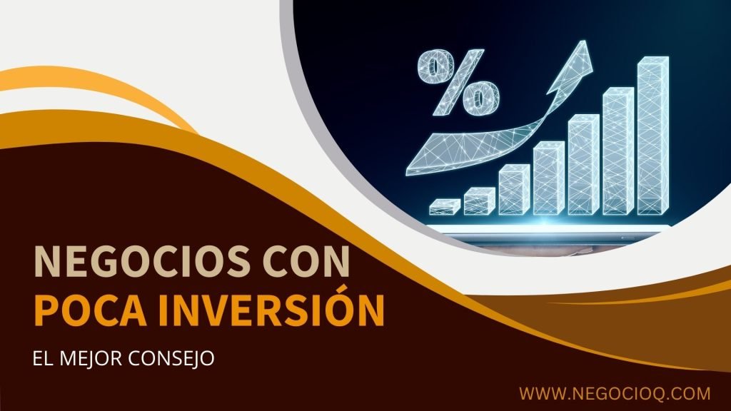 Negocios con poca inversión