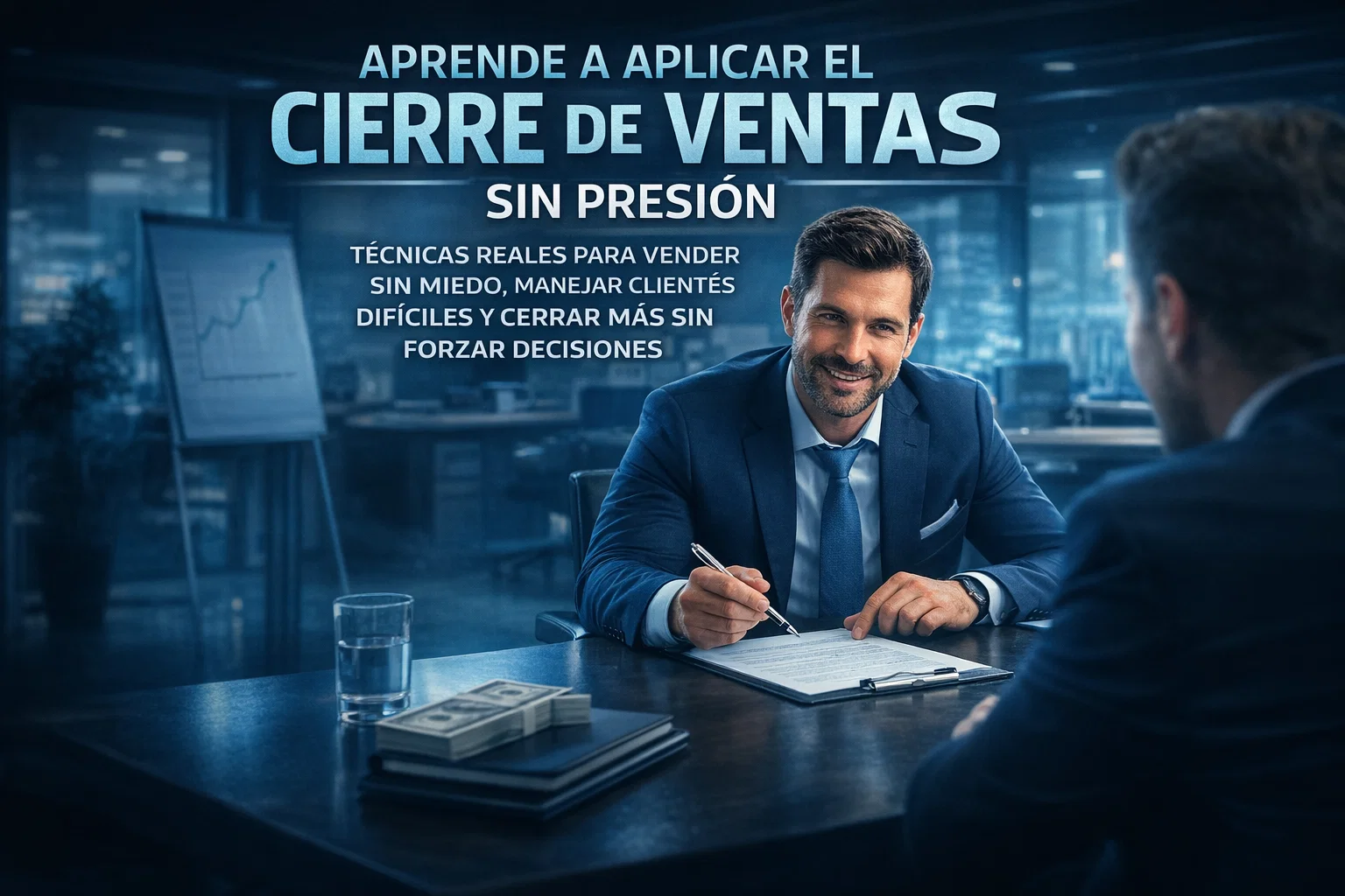 Ejemplo real de cierre de ventas sin presión entre vendedor y cliente