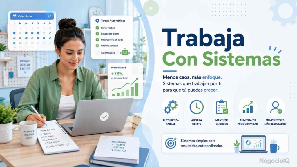 Sistema simple para trabajar con más orden