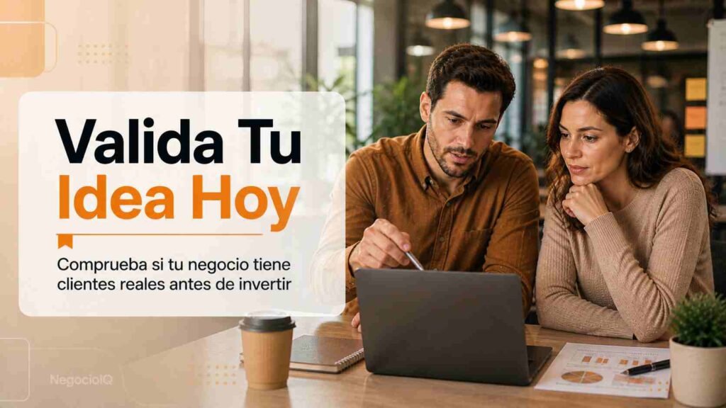 Ejemplo de validación de mercado paso a paso en un entorno real de negocio