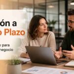 Ejemplo de visión empresarial a largo plazo en un entorno de trabajo moderno