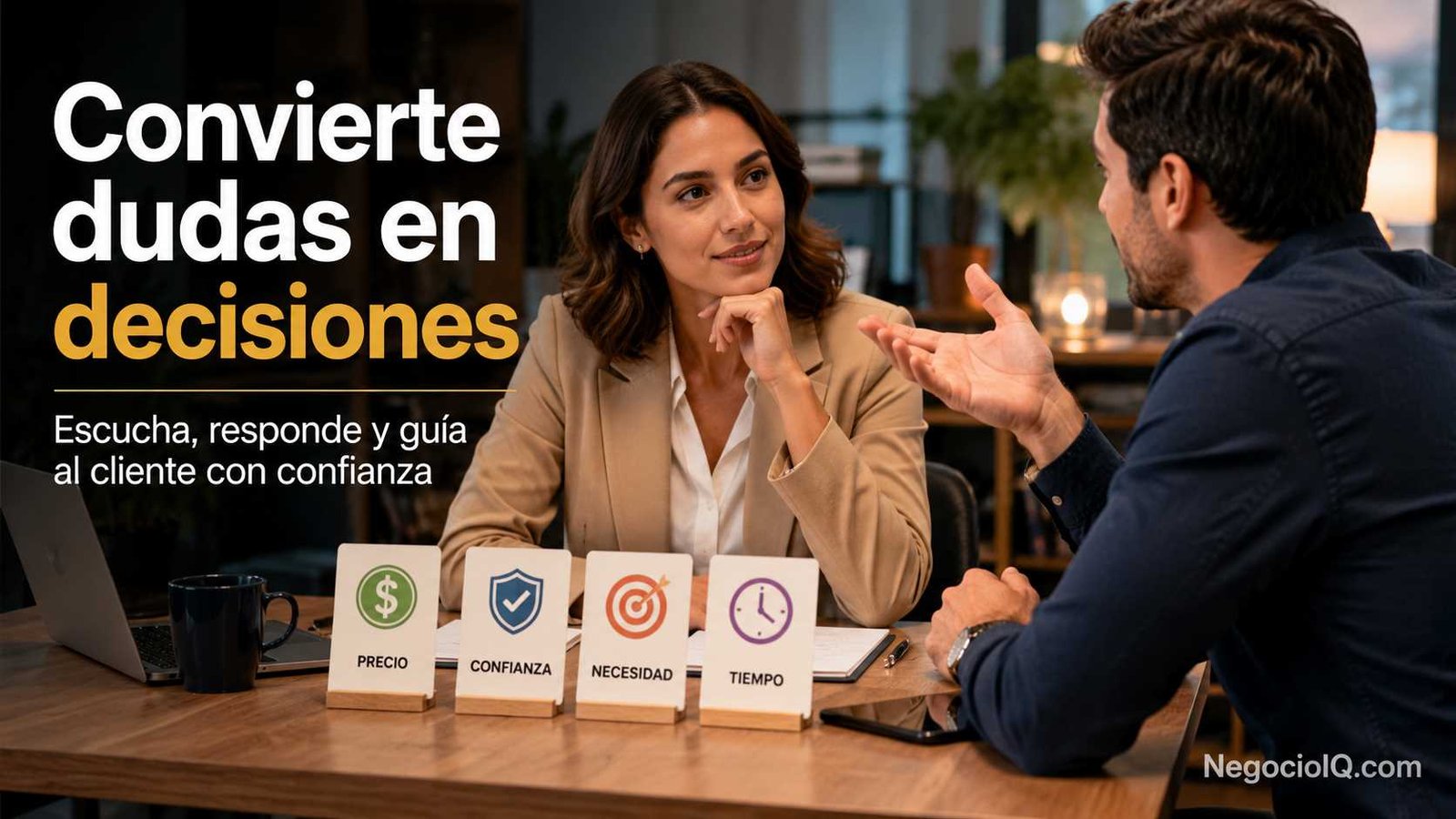 Cómo gestionar objeciones de ventas y convertir dudas en compras 1 Gestionar objeciones de ventas y convertir dudas en compras