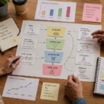 Tipos de marketing digital organizados dentro de una estrategia de negocio