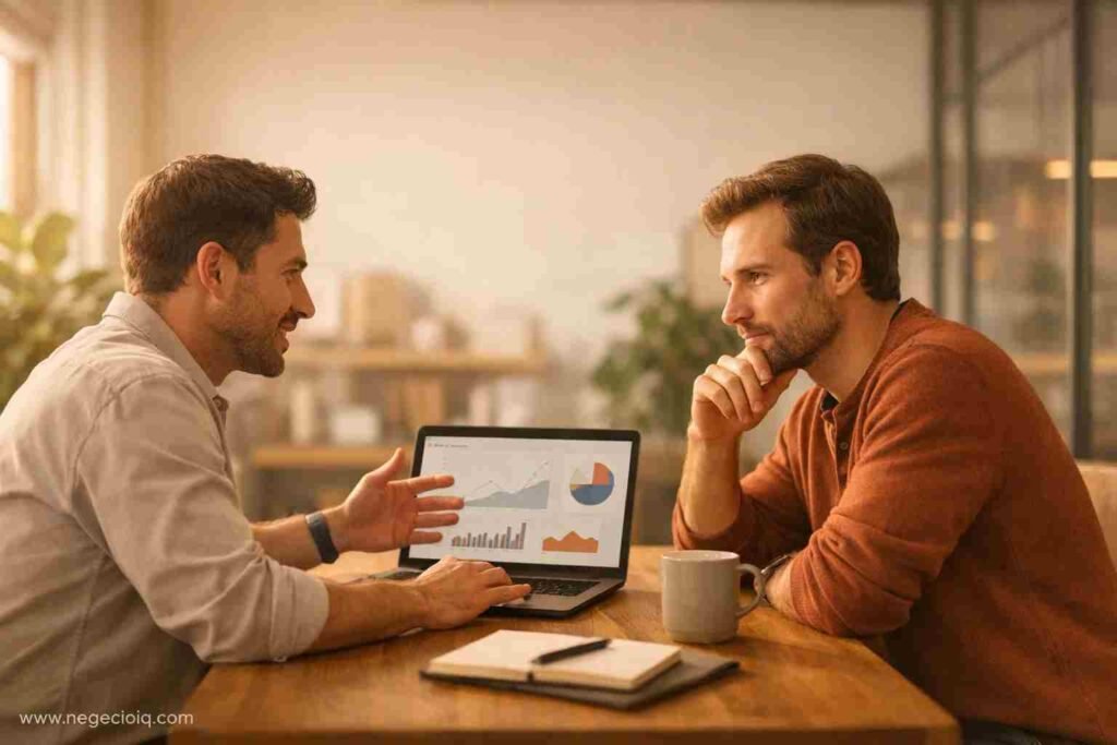 Ejemplo de negocios resilientes al futuro en un entorno emprendedor moderno