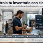 Sistemas de inventarios con ejemplos visuales para controlar existencias