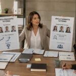 Equipo de Recursos Humanos comparando reclutamiento interno y externo para cubrir una vacante
